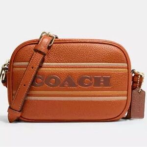 NWT!!  Coach Mini Jamie Camera Bag With Coach Stripe